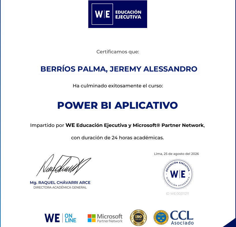 Certificate preview