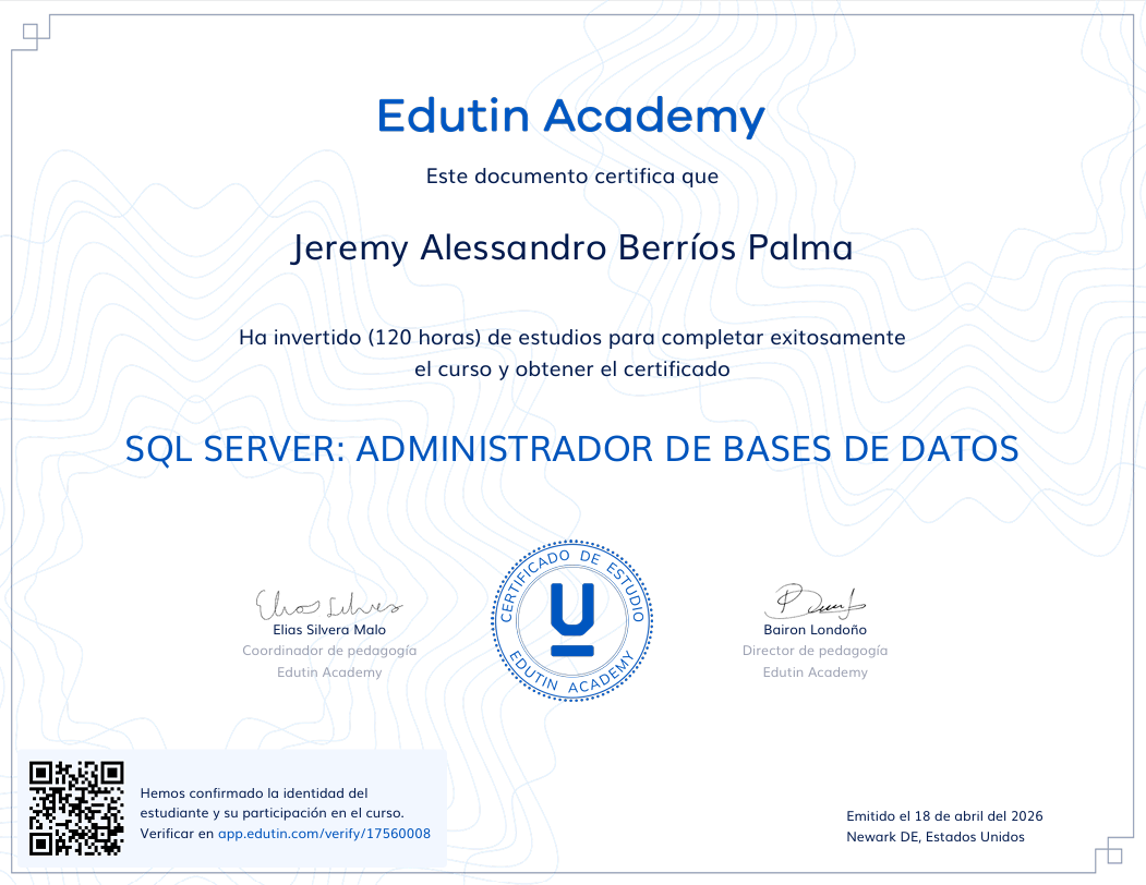 Certificate preview